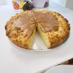 TARTA DE MANZANA Y CARAMELO