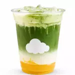 MANGO STICKY RICE MATCHA LATTE