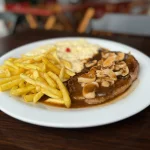 Picanha com Arroz à Piamontese
