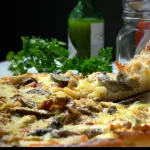 Pizza metade portuguesa
