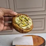 Cookie Laranja com Pistache