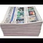 jornal  reciclado pet 1 kg