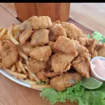 Isca de Merluza com Fritas