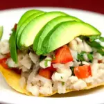 TOSTADA CEVICHE DE PESCADO