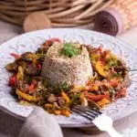 WOK VEGETALES CON ARROZ