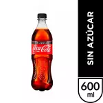 Coca Cola Sin Azucar 600 ml