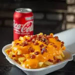 BATATA COM CHEDDAR E BACON