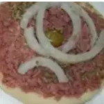 Mini pizza Calabresa 😋