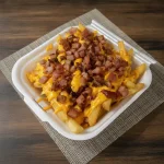 BATATA COM CHEDDAR E BACON M