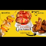Triple snack - Alitas y costillas