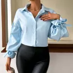 Blusa M celeste 0028