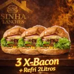 3 X-Bacon + Refri 2lt
