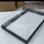 Caja tabla queso grande negra RG210