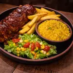 Moro con costillitas BBQ