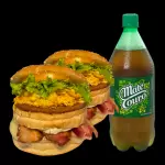 2 X-tudo + Refri Mate Couro 1L