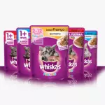 whiskas saches varios sabores