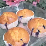 Muffin de Vainilla con Blueberry🌼🫐