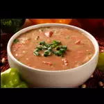 caldo de feijão c calabresa e bacon