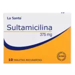 SULTAMICILINA 375MG CAJA X 10 TABLET