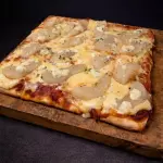 Peras y queso azul