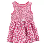 Vestido Red Flowers