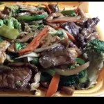 Chopsuey carne medio