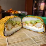 Hamburguesa Salmon crunch
