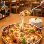 Lasanha a Bolonhesa com queijo