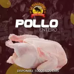POLLO ENTERO POR KG