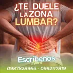 ¿Te duele la zona lumbar?