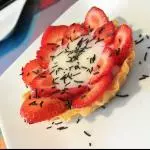 Tartaleta con Fresa