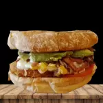 HAMBURGUESAS  POLLO ESPECIAL