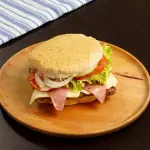 Hamburguesa sencilla en combo