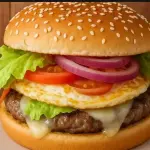 Burger Egg