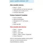 QUOD + AÇÕES JUDICIAIS / CPF