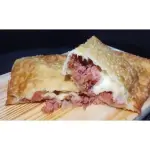 Pastel de calabresa