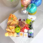 Cesta Hoje é dia de Festa Naked Cake