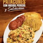 P. Patacón con pericos y salchichon