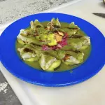 Aguachile verde de camarón