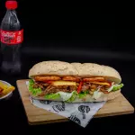 Sándwich super pulled pork