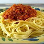 SPAGHETTI A LA BOLOGNESA