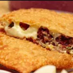 Pastel De Calabresa Com Requeijão