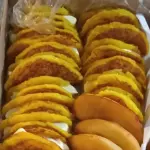Mini Cachapas rellenas de queso