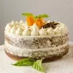 Torta zanahoria y nueces