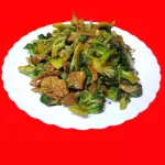 Lomo con brócoli