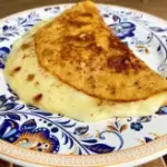 PANQUECA DE BANANA C/ QUEIJO E CANEL