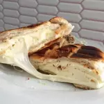 Pão com queijo coalho