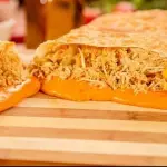 Frango, catupiry e cheddar
