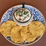 Cazuela de queso con carne