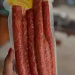 Linguiça artesanal defumada 500gr
